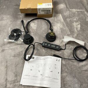 Jabra Biz 2300 HSC015 Professional Call Center Headset USB Quick Start Guide